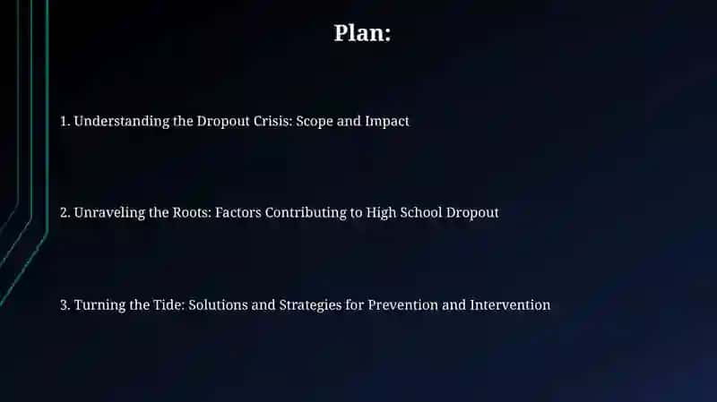 The Increasing Problem of High School Dropout 2