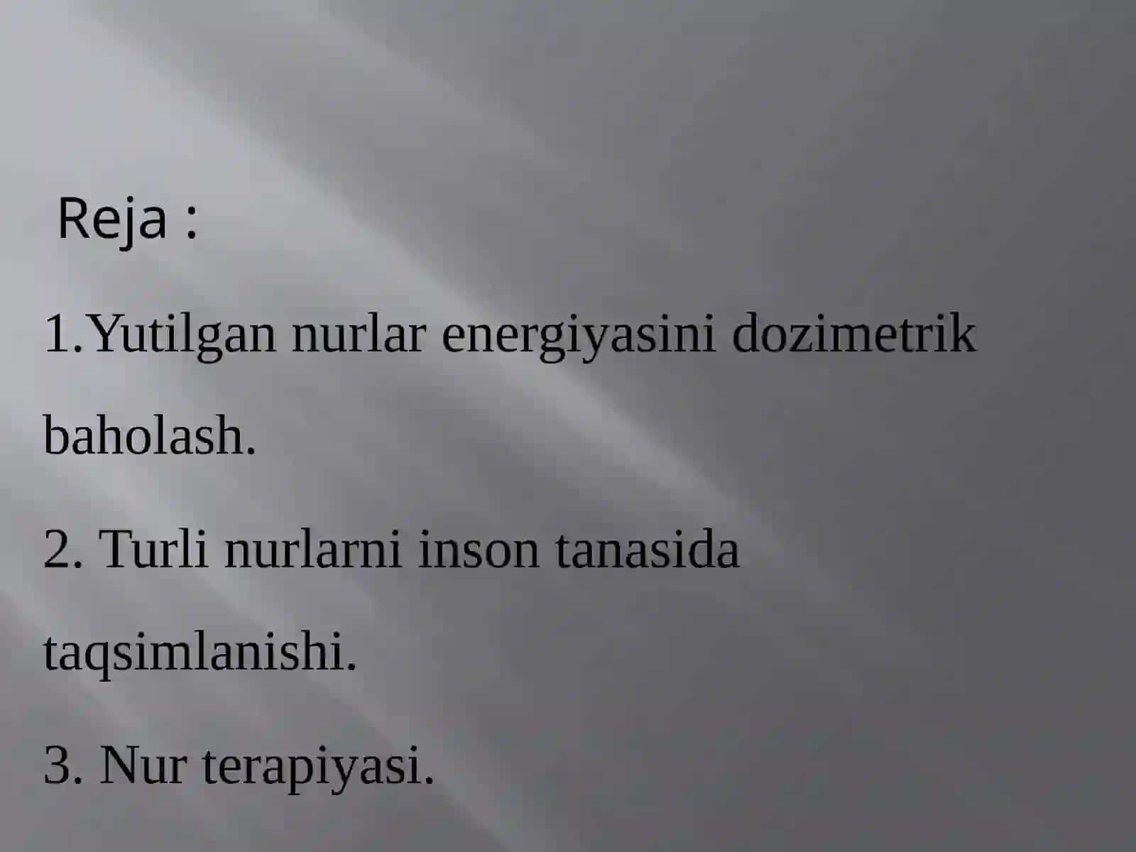 Yutilgannurlarenergiyasinidozimetrikbaholash 2