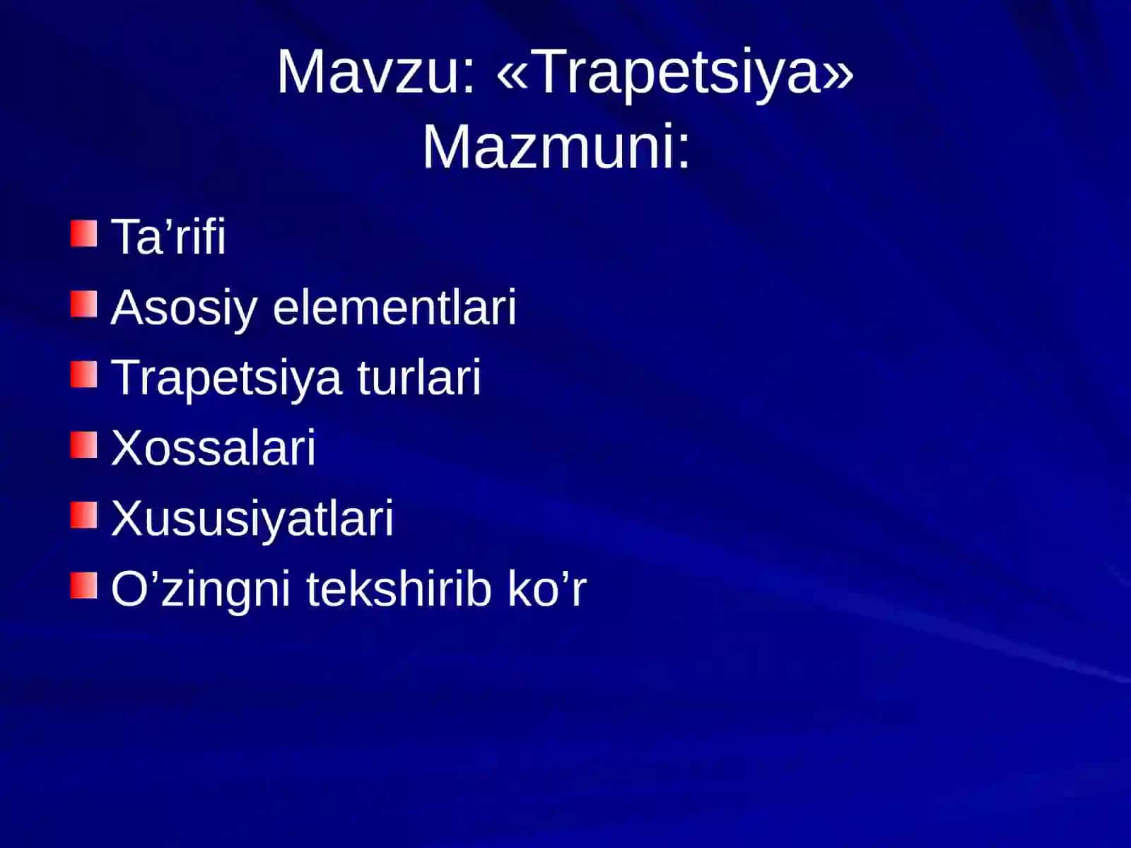 Trapetsiya 2