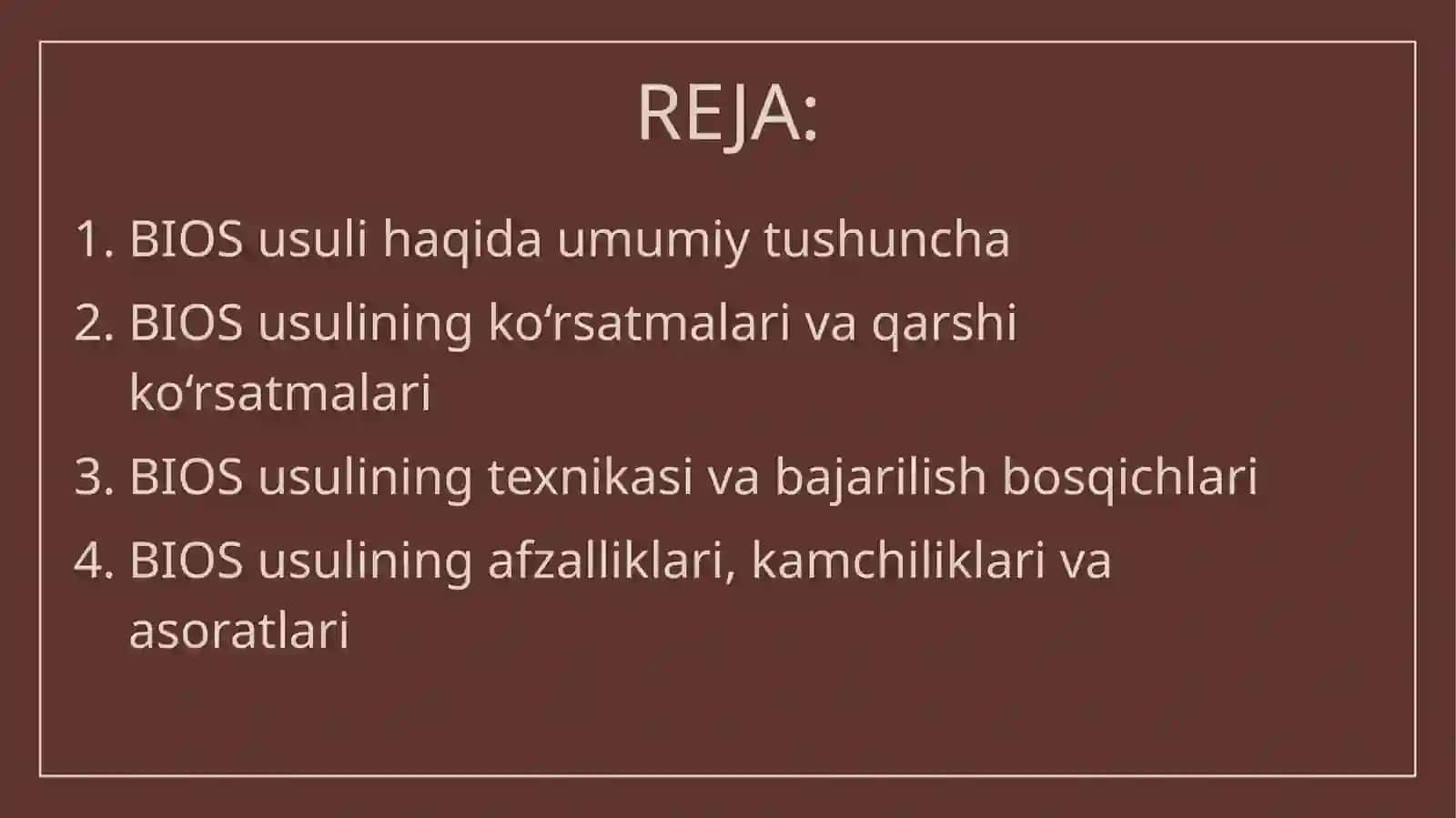 BIOS usuli (bloklovchi intramedullyar osteosintez) 2