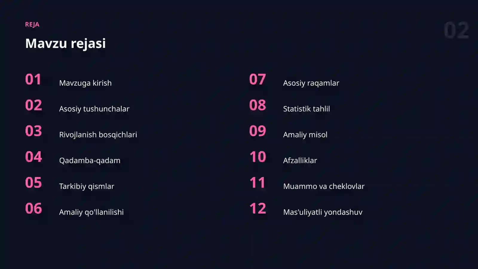 MODELLARNI BAHOLASH 2