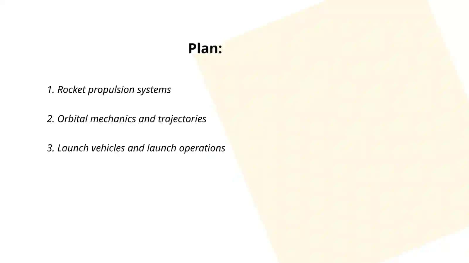 Rocket Propulsion Systems 2