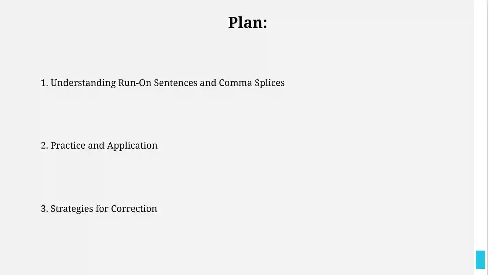 Understanding Run-On Sentences and Comma Splices 2
