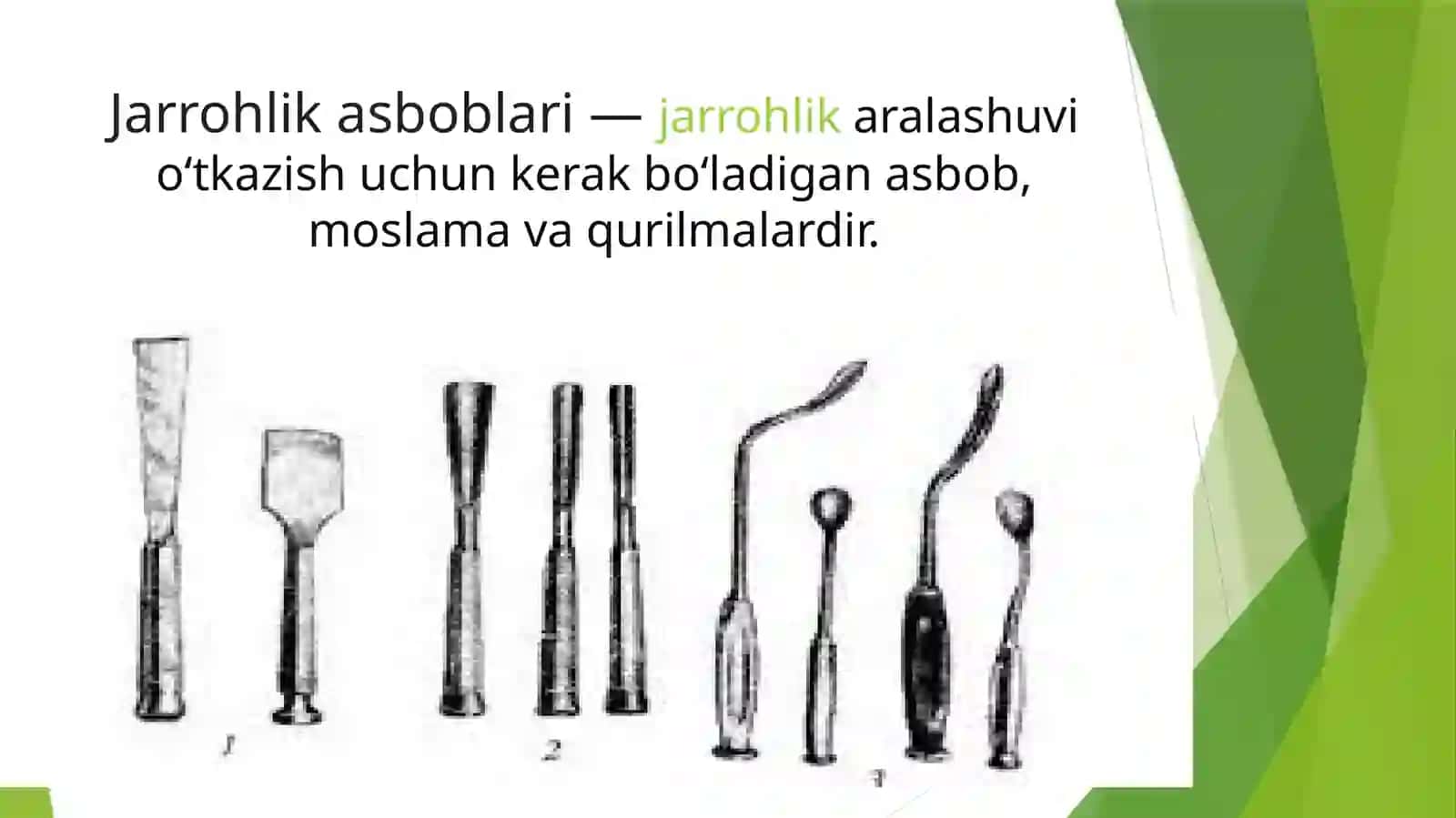 Jarrohlik Asboblari va Ulardan Foydalanish Qoidalari 2