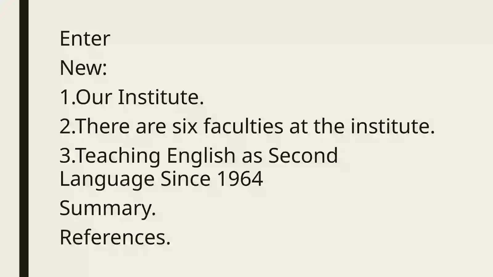 Teaching English as Second Language Since 1964 2