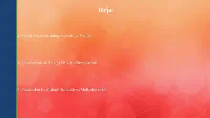Innovatsion Faoliyat 2