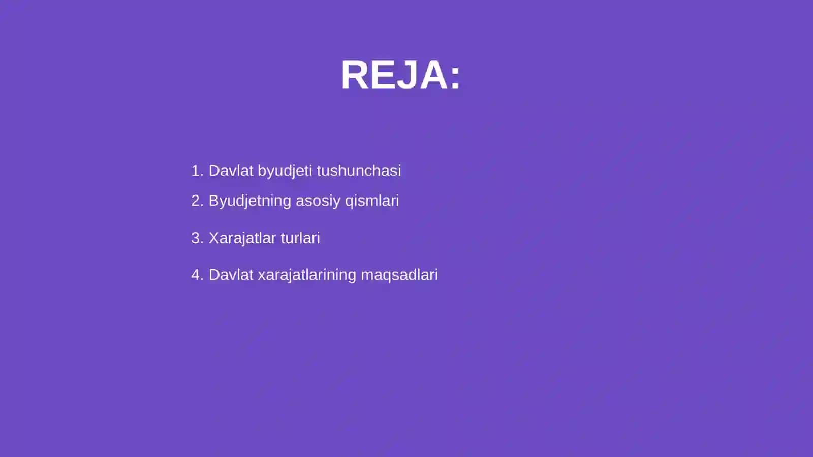 Davlat byudjeti xarajatlari 2