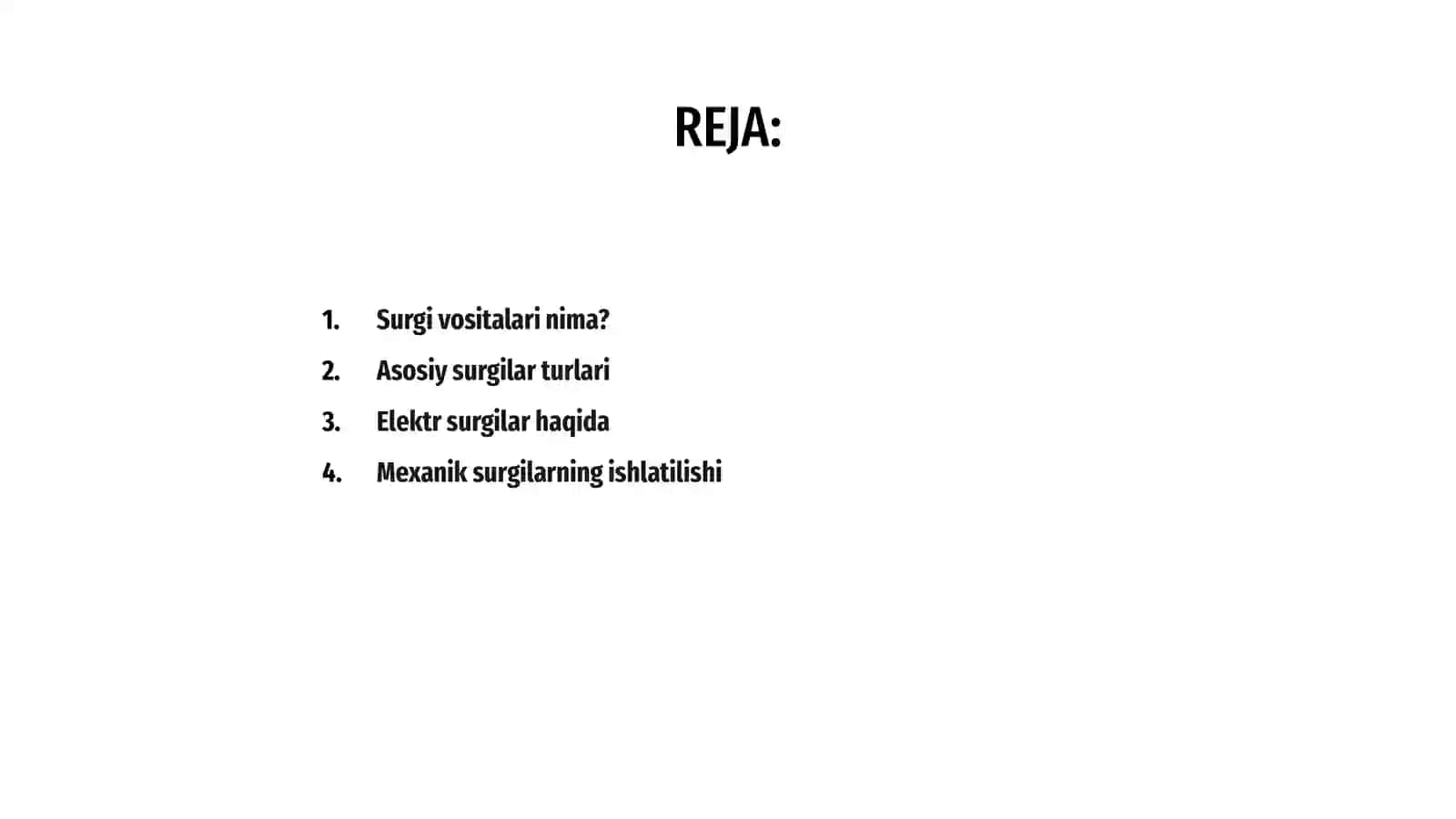 Surgi vositalari 2
