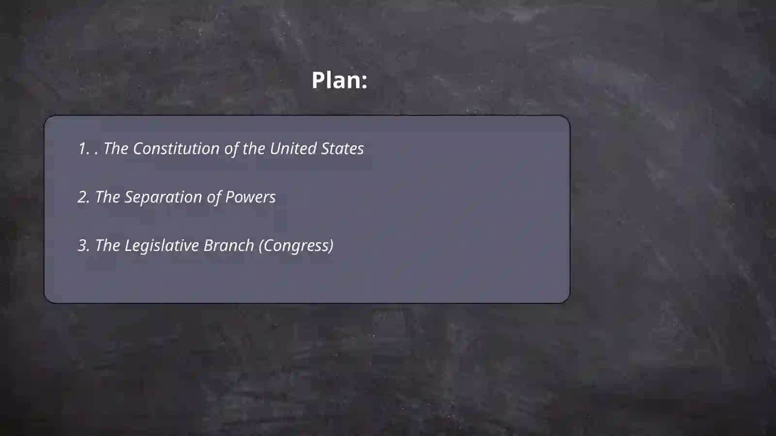 The government and state structure or the USA 2
