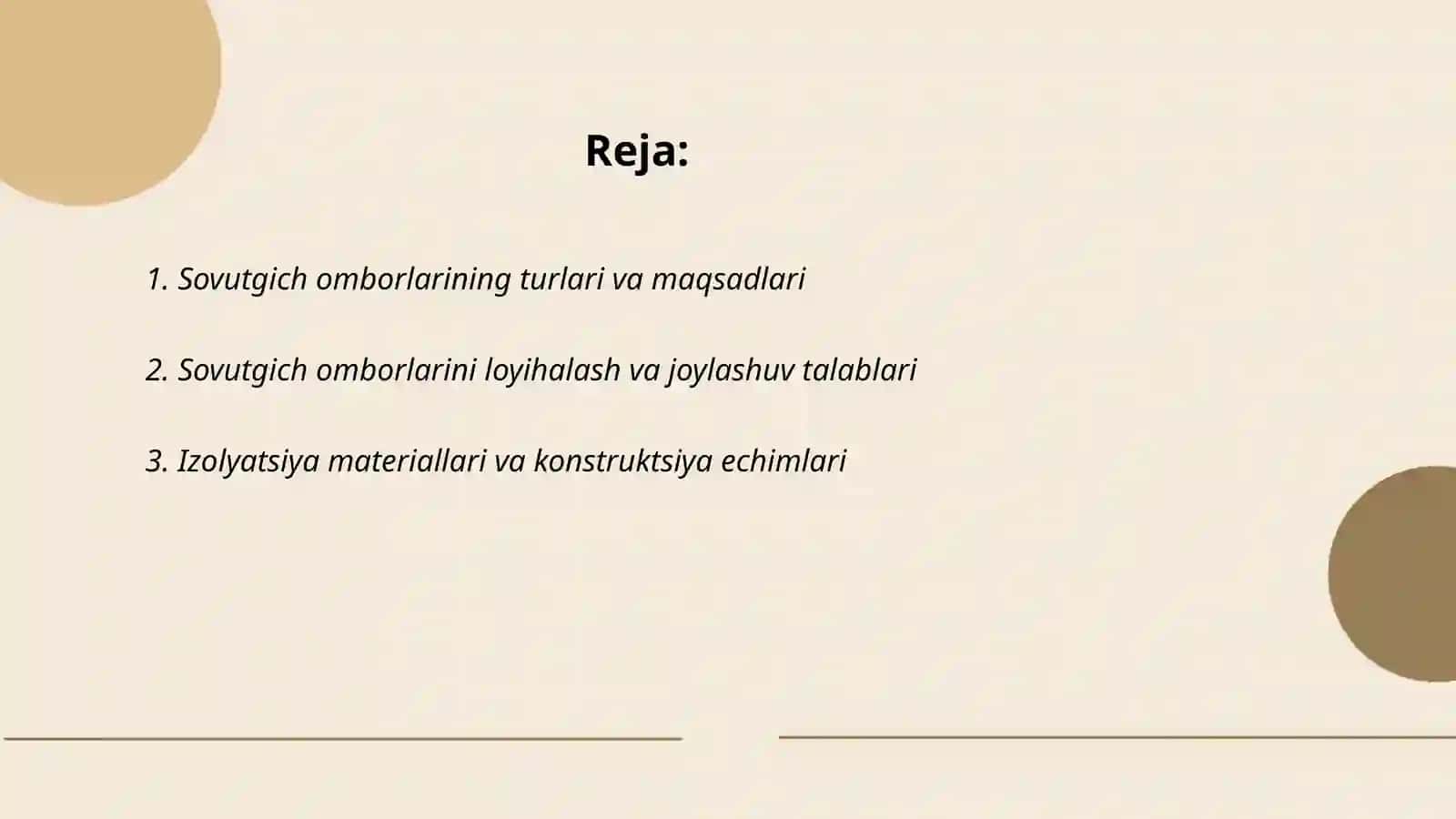 Sovutgich omborlari 2