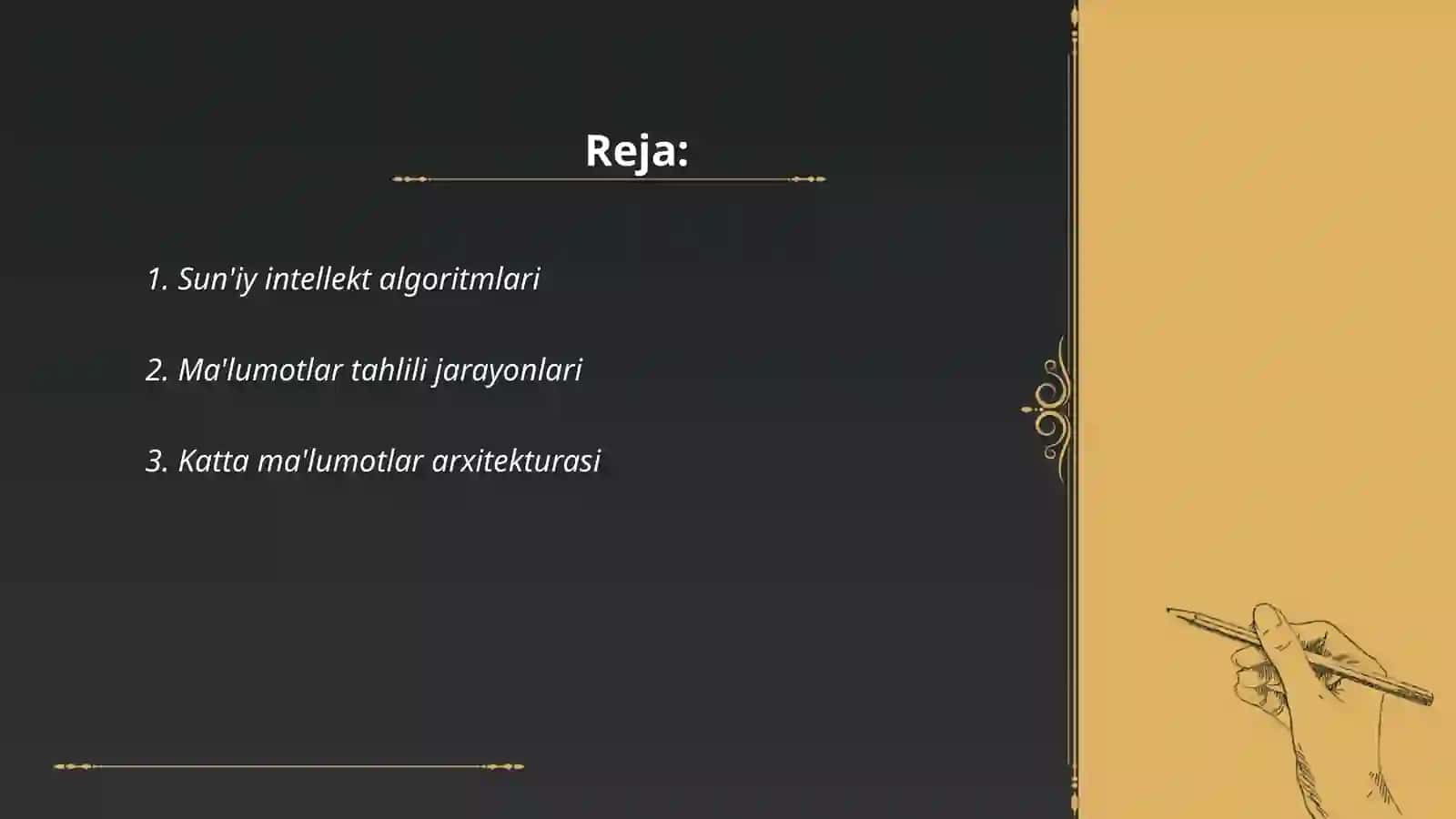 Sun'iy intellekt algoritmlari 2