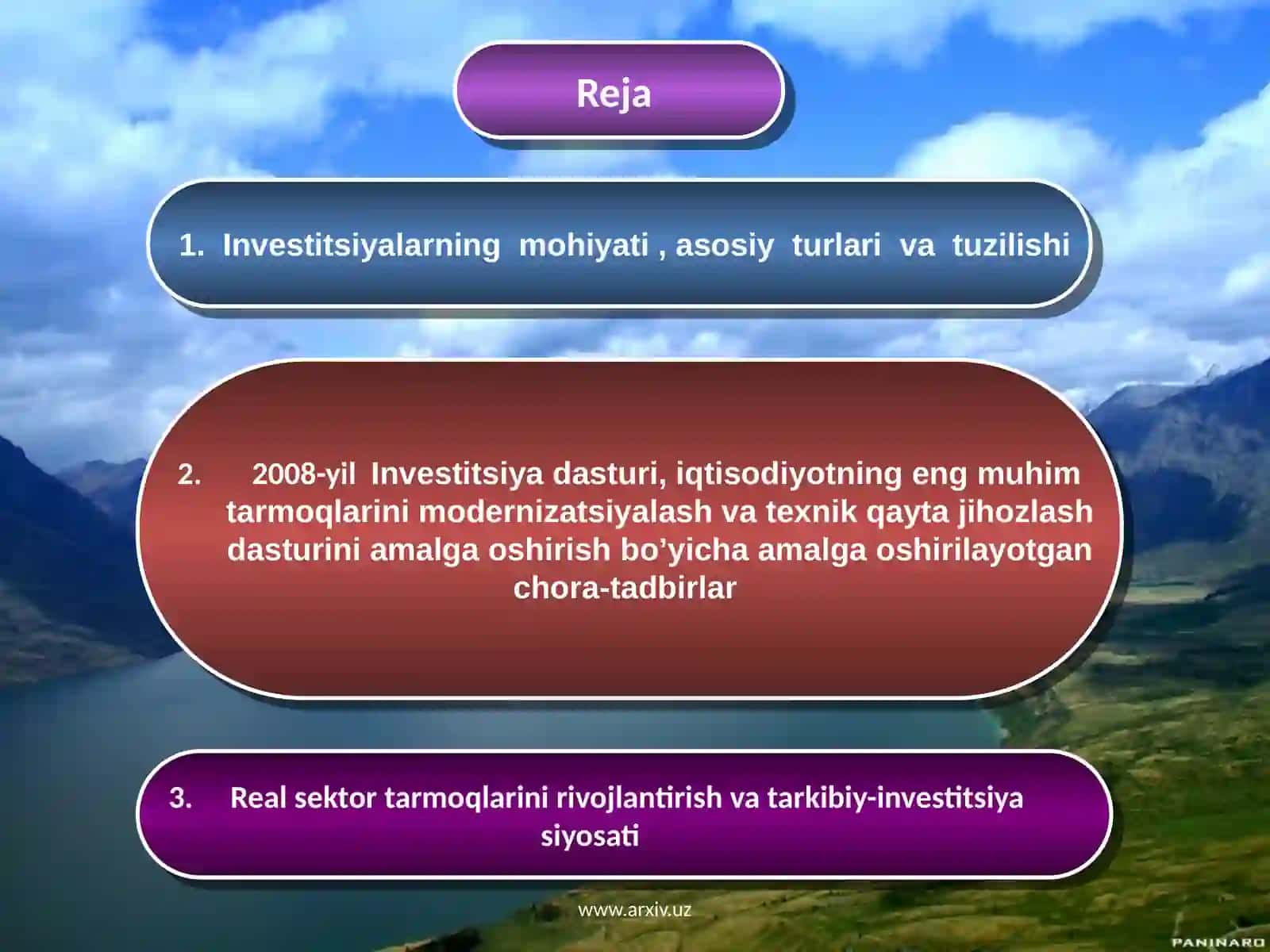 Investitsiyalar 2