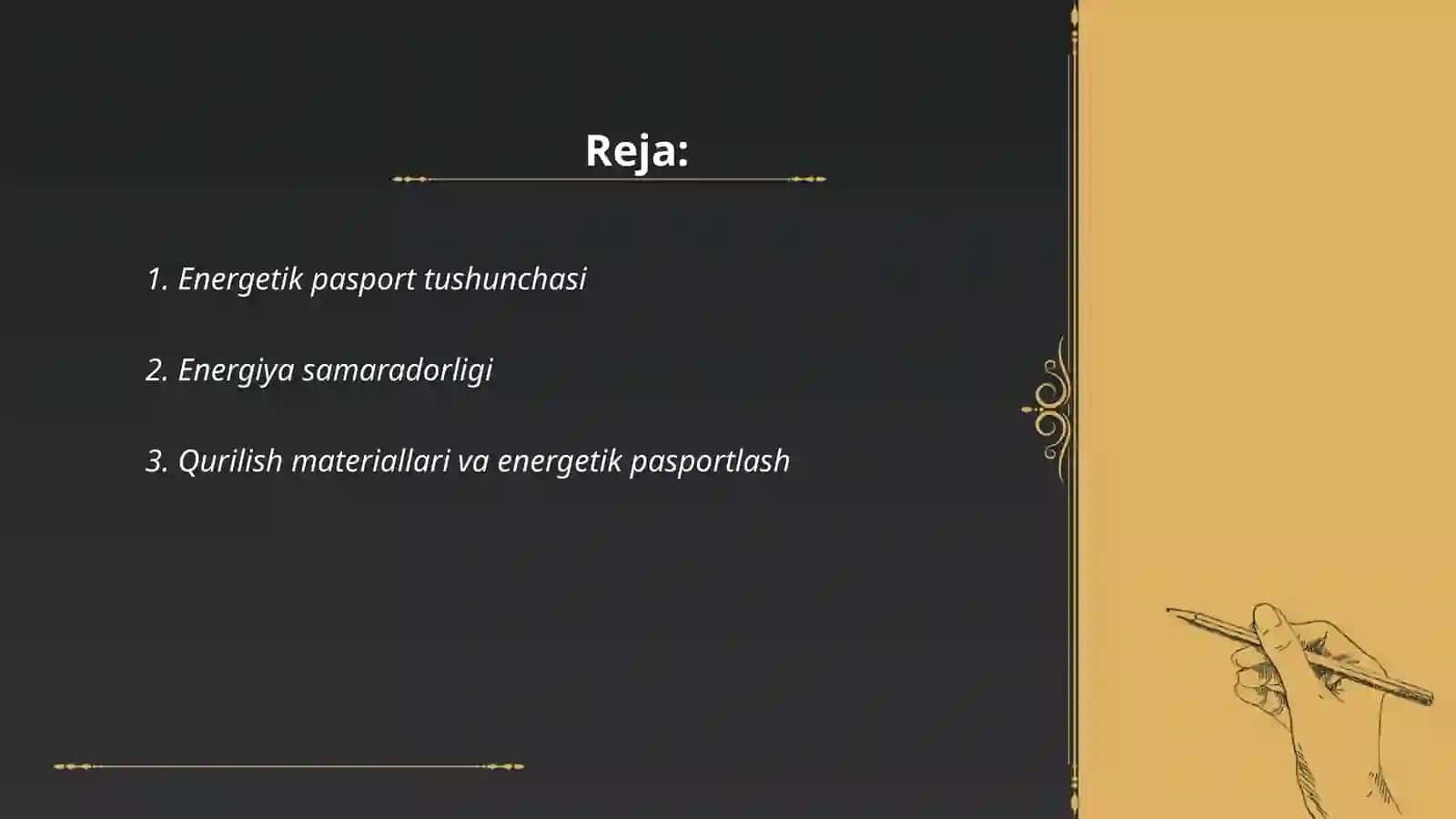 Energetik passportlash 2