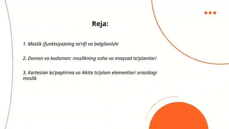 Moslik va uning turlari 2
