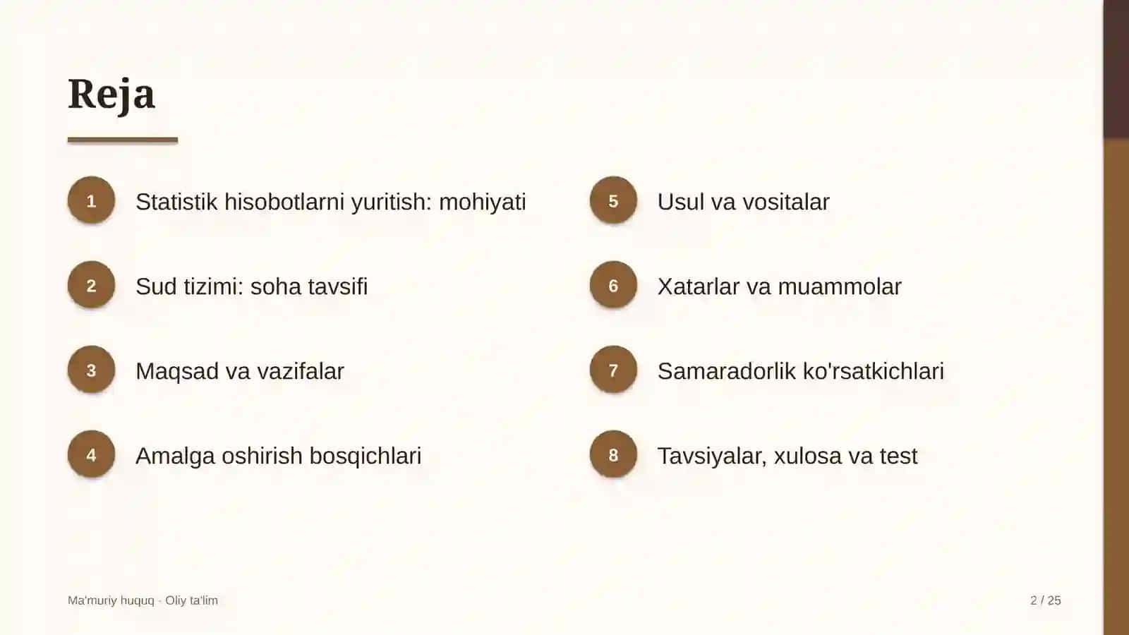 sud tizimida statistik hisobotlarni yuritish 6688 2