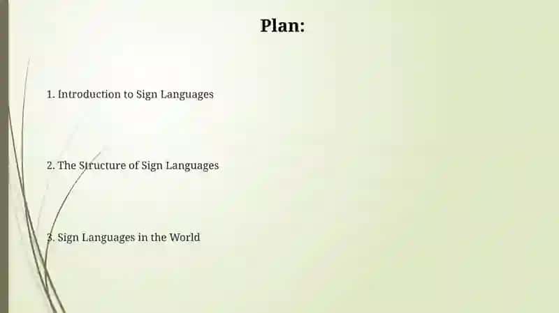 Sign languages 2