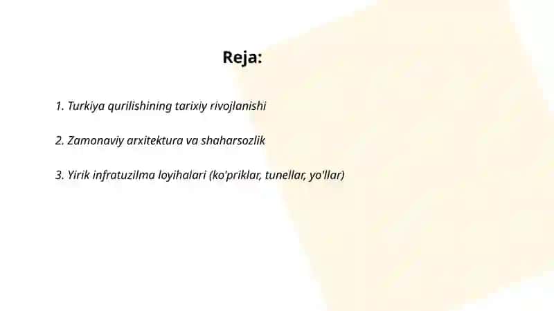 Turkiya qurilishi 2