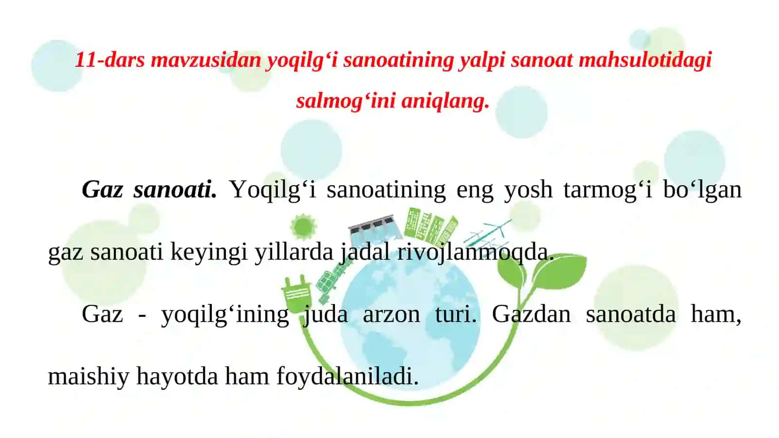 NEFT VA  GAZ SANOATI 2