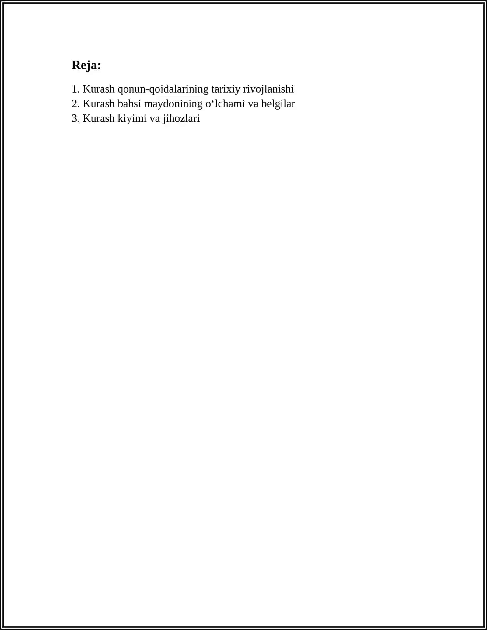 KURASH QONUN QOIDASI 2