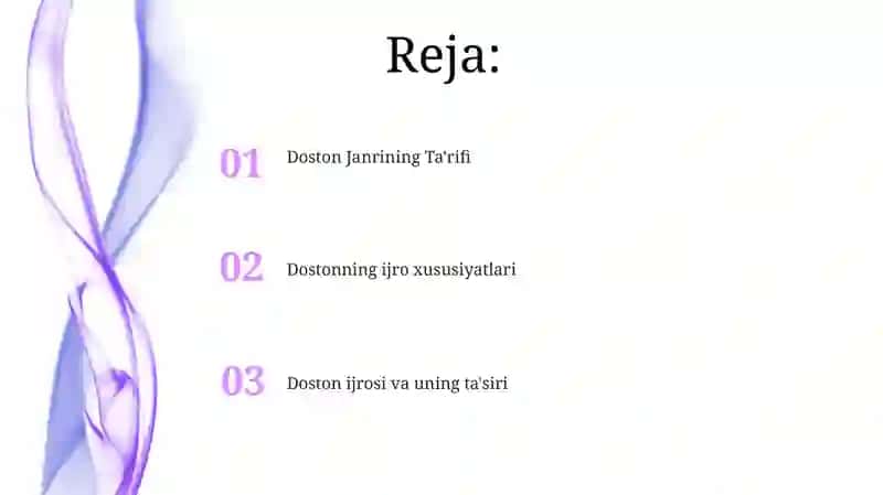 Daston janri va uning ijro xususiyatlari 2