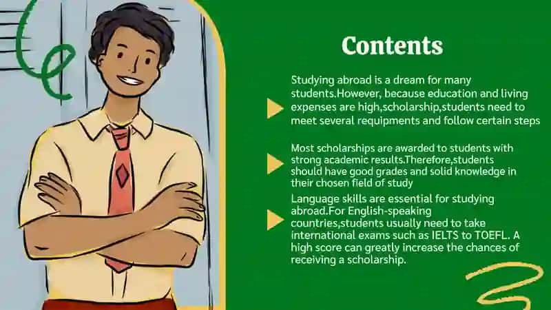 How can I get scholarship to study abroad 2