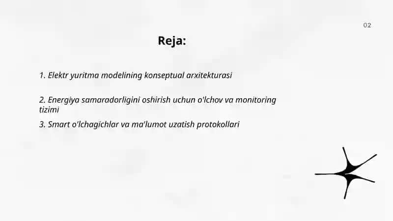 Elektr yuritma modelini loyihalash 2