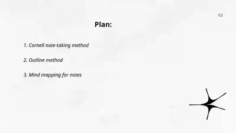 Note-making style 2