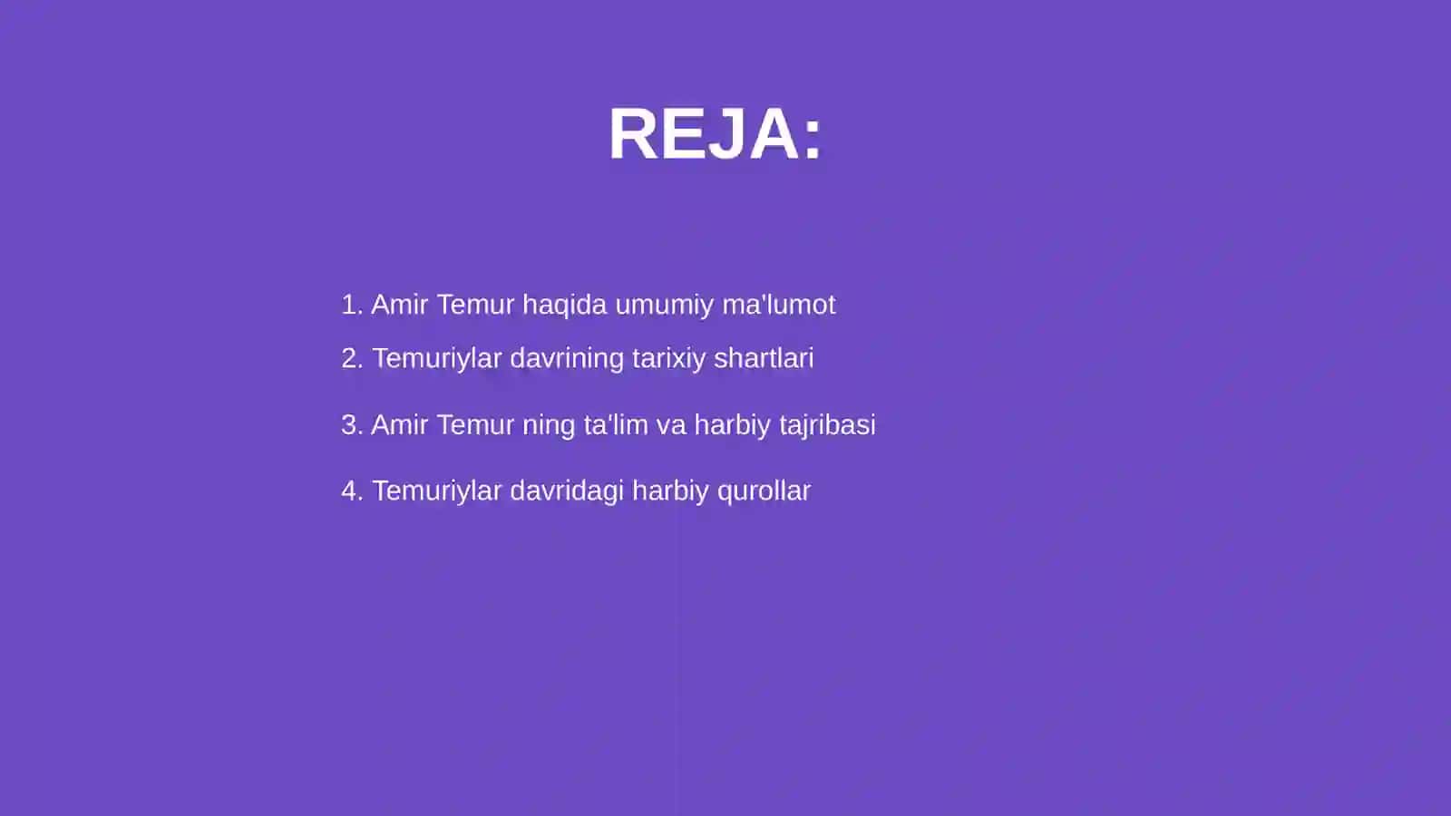 Amir Temur va Temuriylar davrida harbiy ish 2