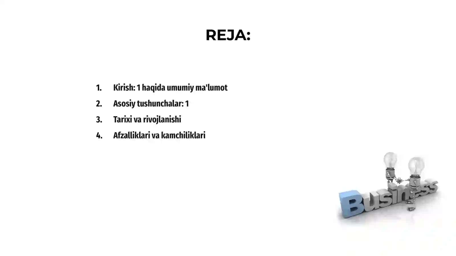 1 raqam haqida umumiy ma'lumot 2