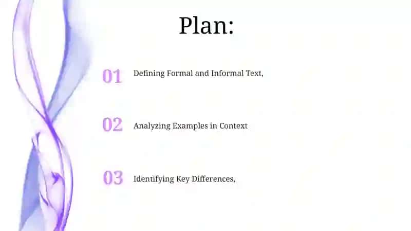 Defining Formal and Informal Text 2