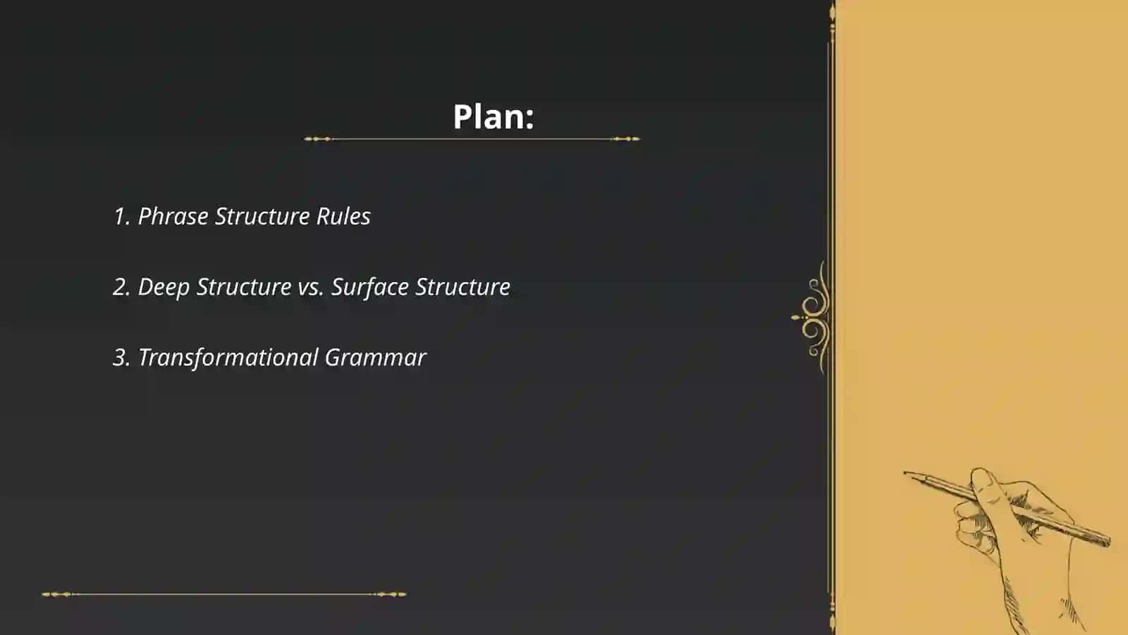 Phrase Structure Rules 2