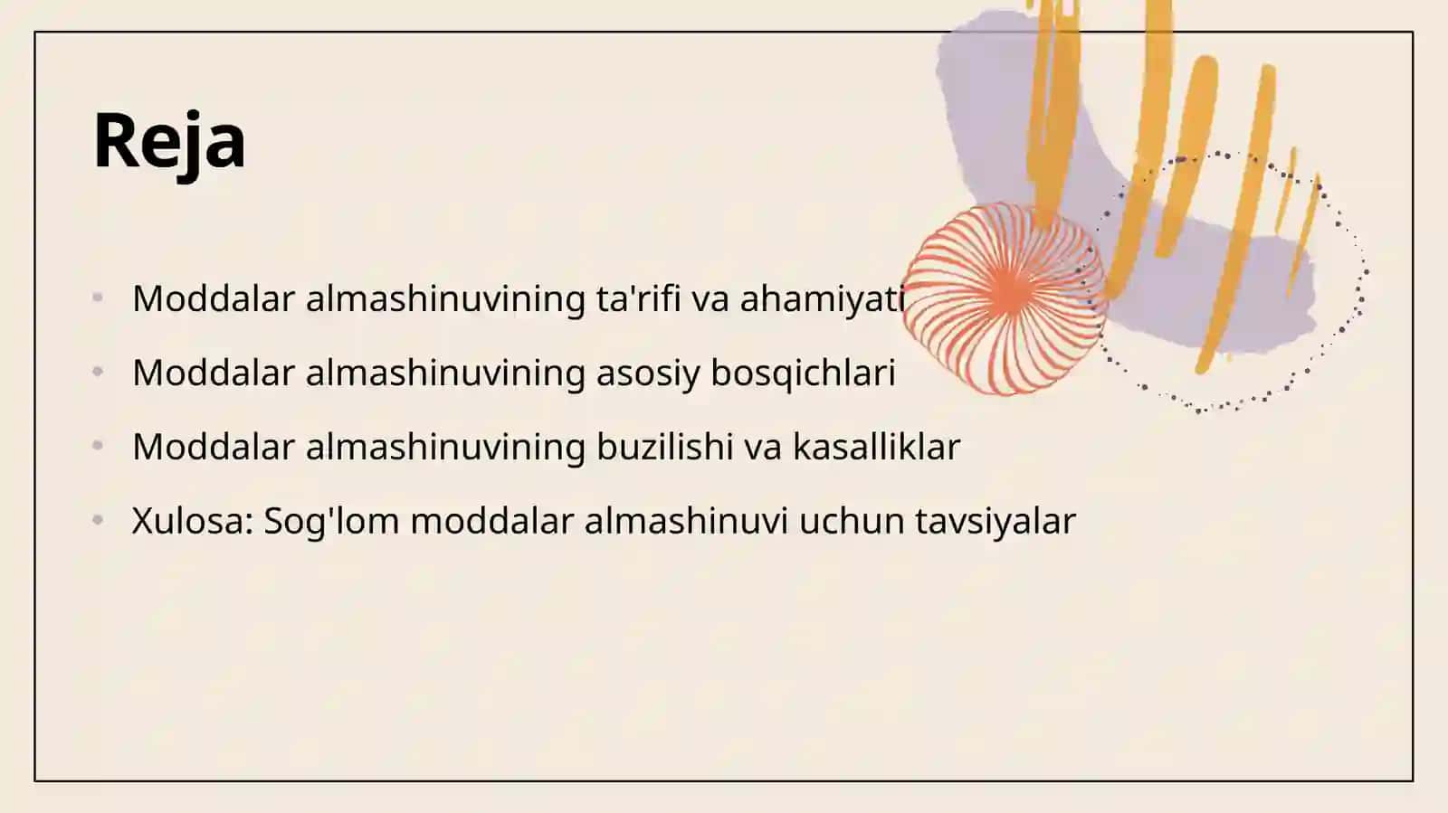 Moddalar almashinuvi 2