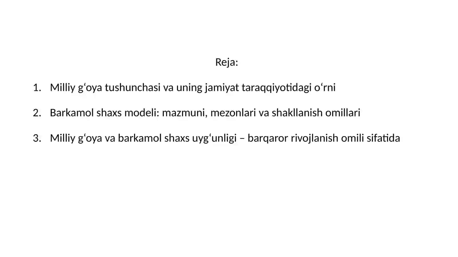 Milliy g‘oya va barkamol shaxs modeli 2