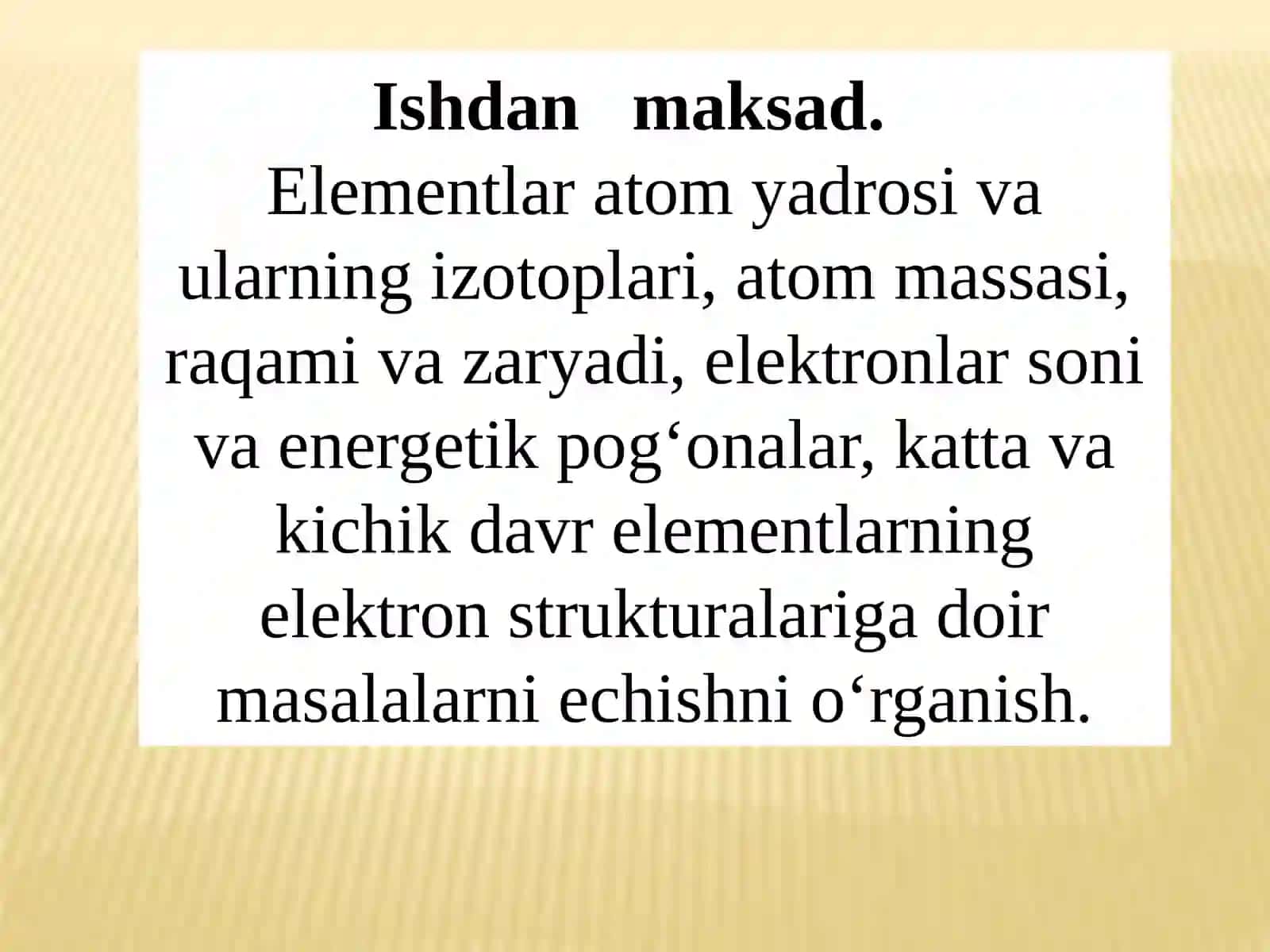 Elementlar atom yadrosi 2