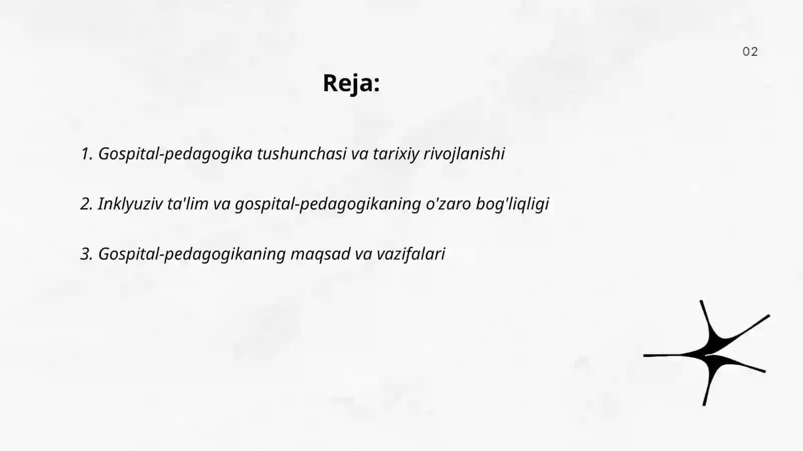 Gospital Pedagogikasi 2