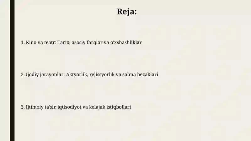 Kino va teatr 2