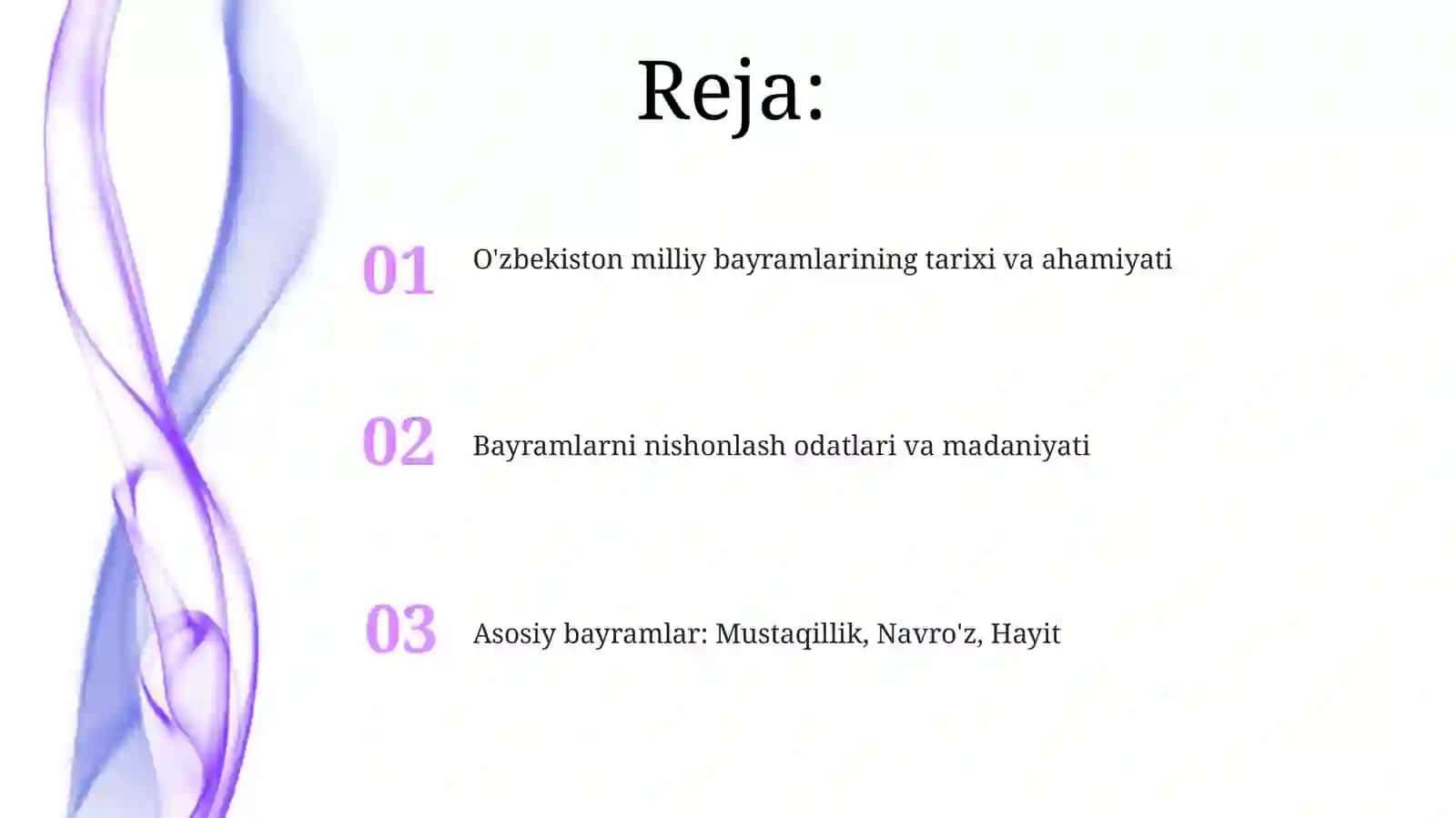 O'zbekistondamilliybayramlar 2