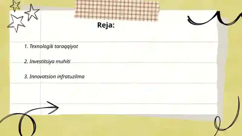 Texnologik taraqqiyot 2