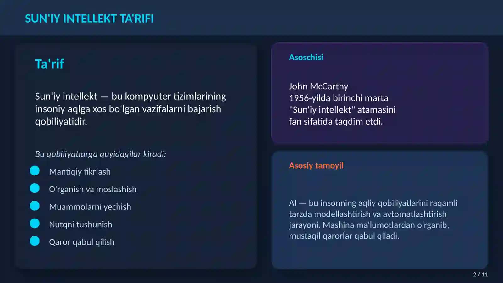 mustaqil ish 2