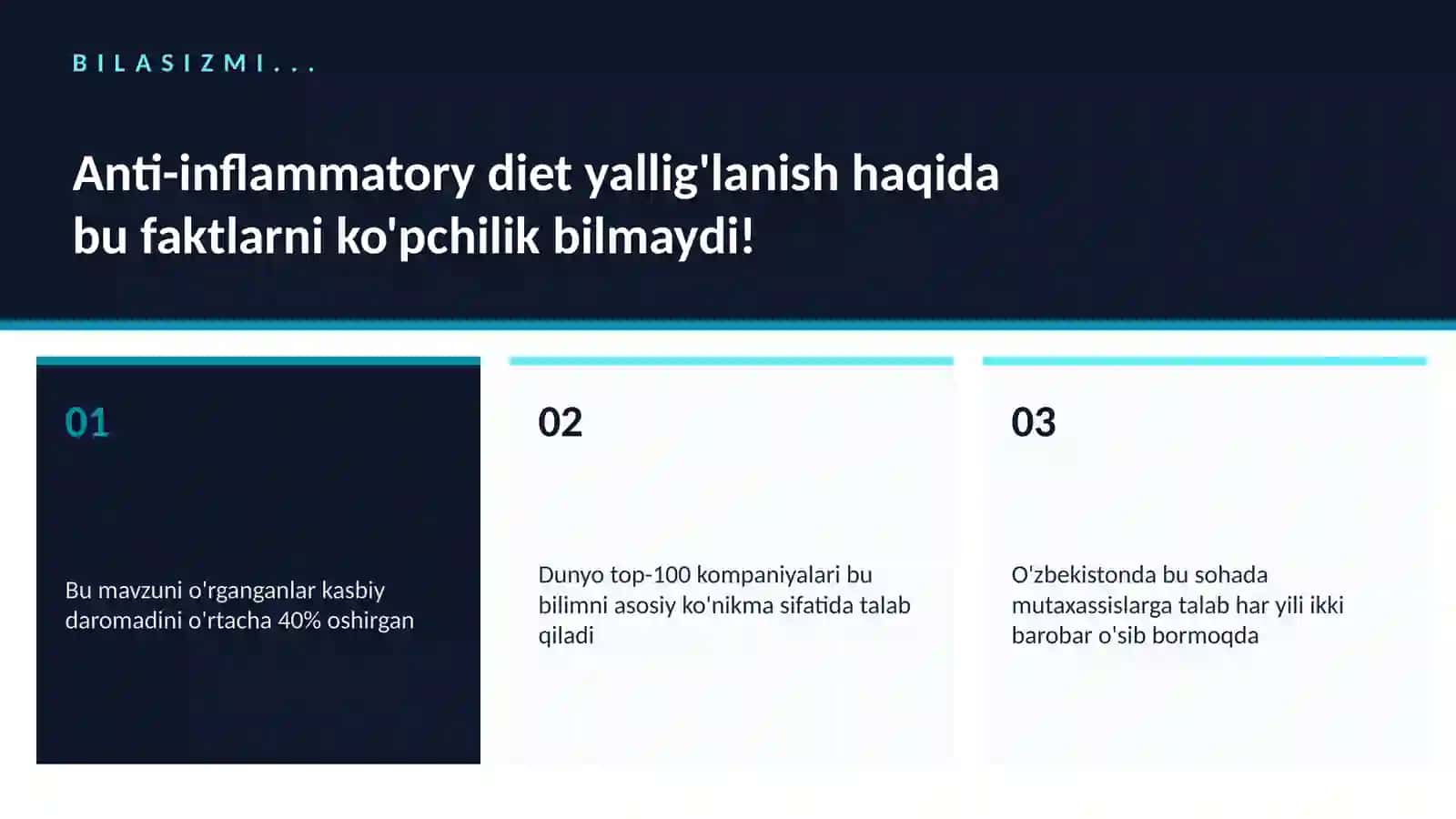 Anti-inflammatory diet yallig'lanish 2