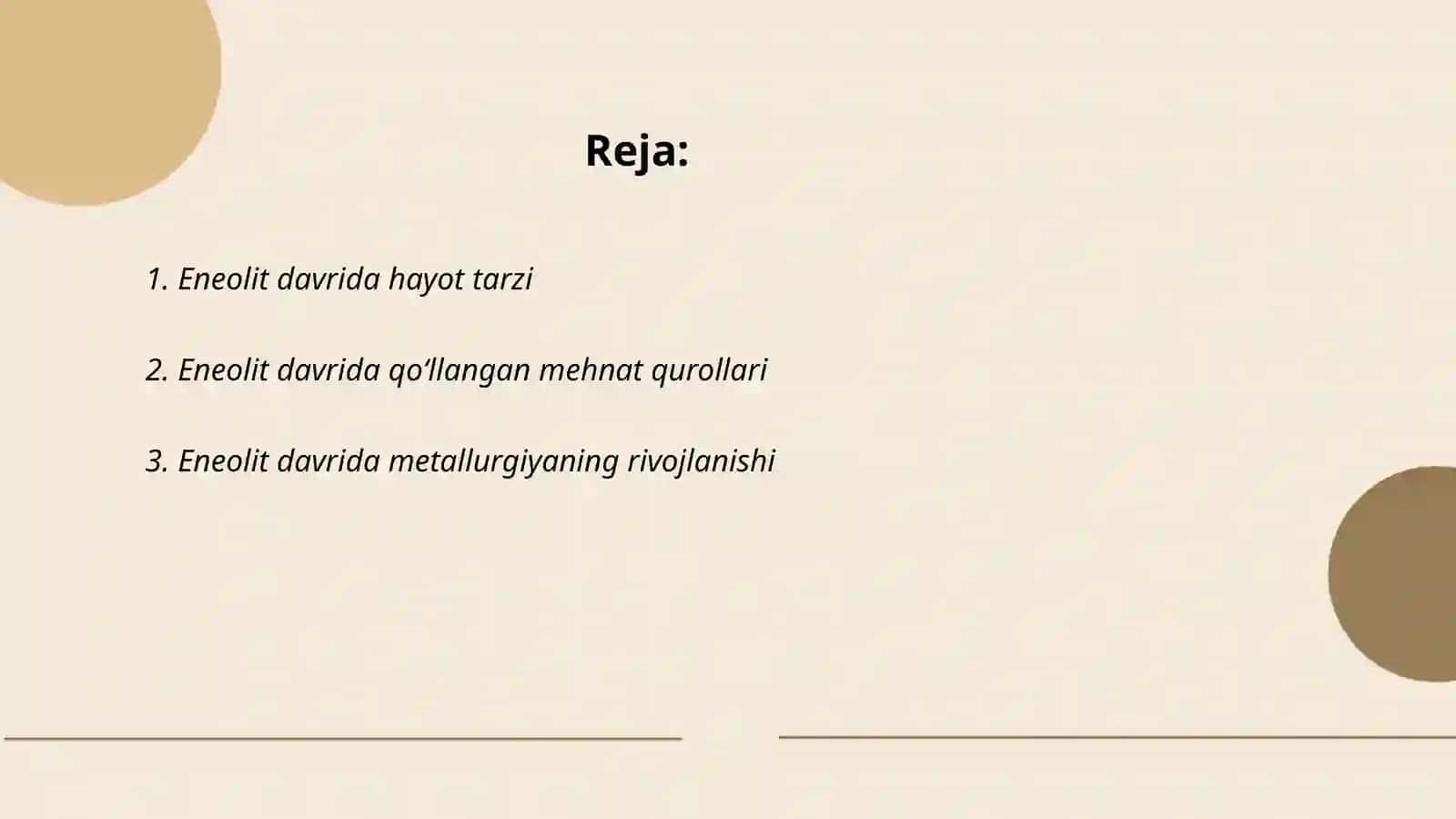 Eneolit davri madaniyatlari 2