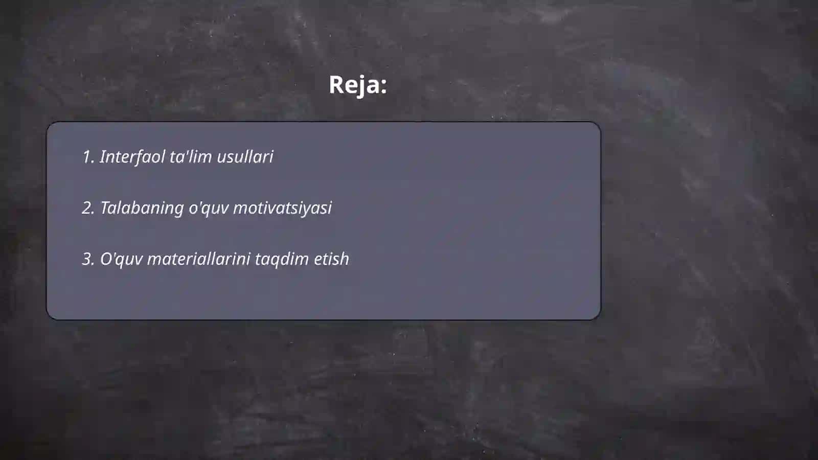 Interfaol ta'lim usullari 2