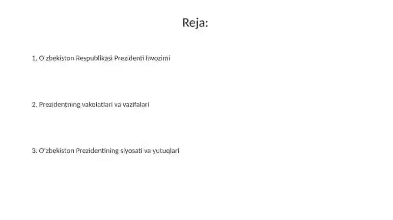 Oʻzbekiston Respublikasi Prezidenti 2