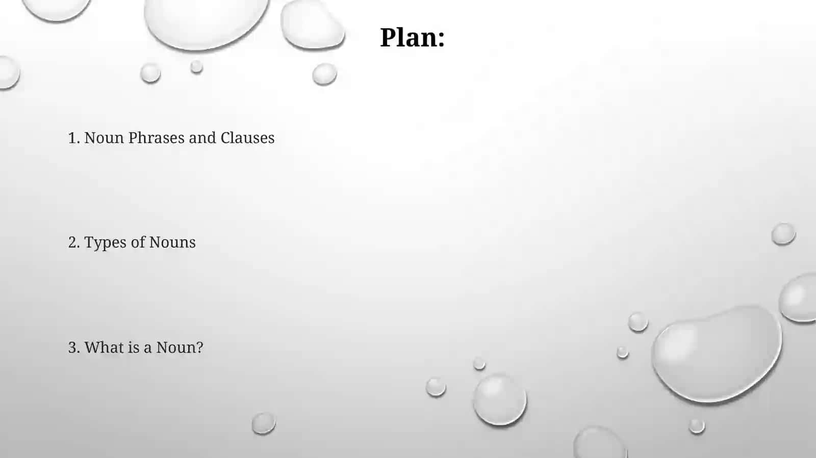 Noun Phrases and Clauses 2