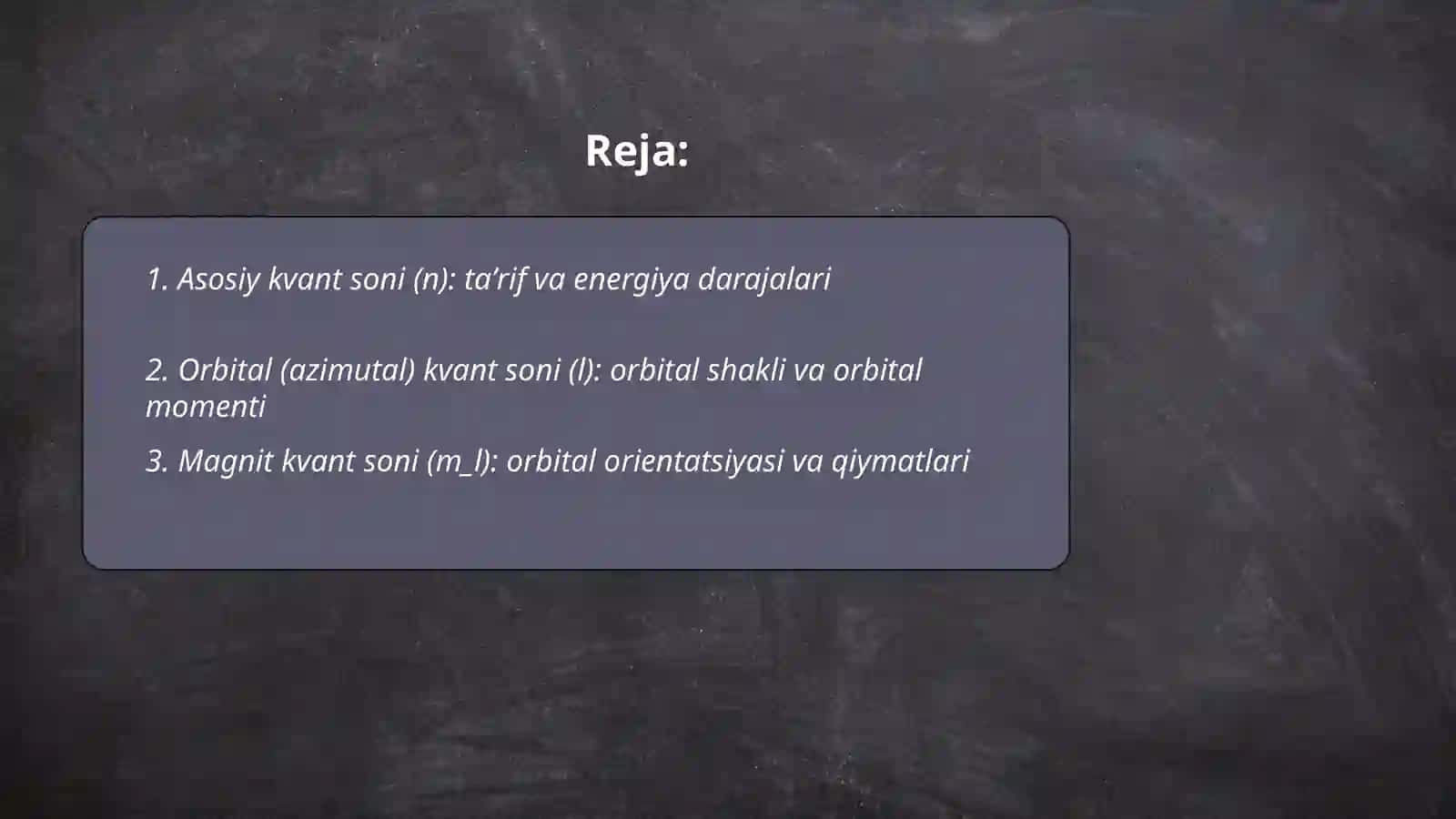 Kvant sonlar 2