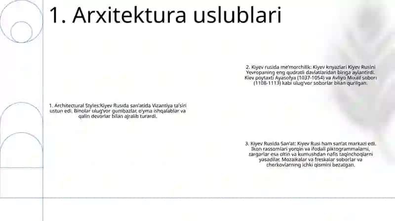 Kiyev Rusida MeʼMorchilik Va SanʼAt 2