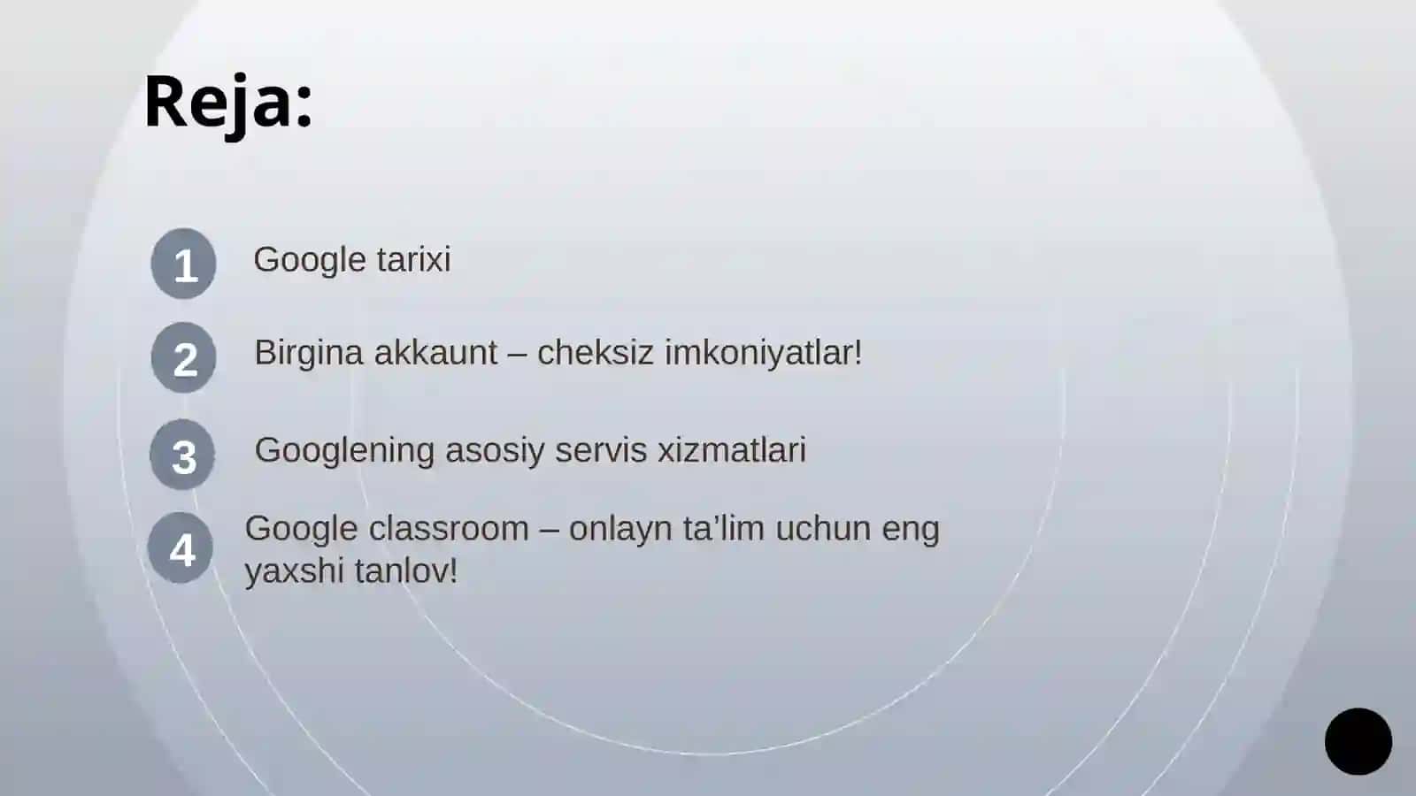 Ta’limda Google xizmatlari 2