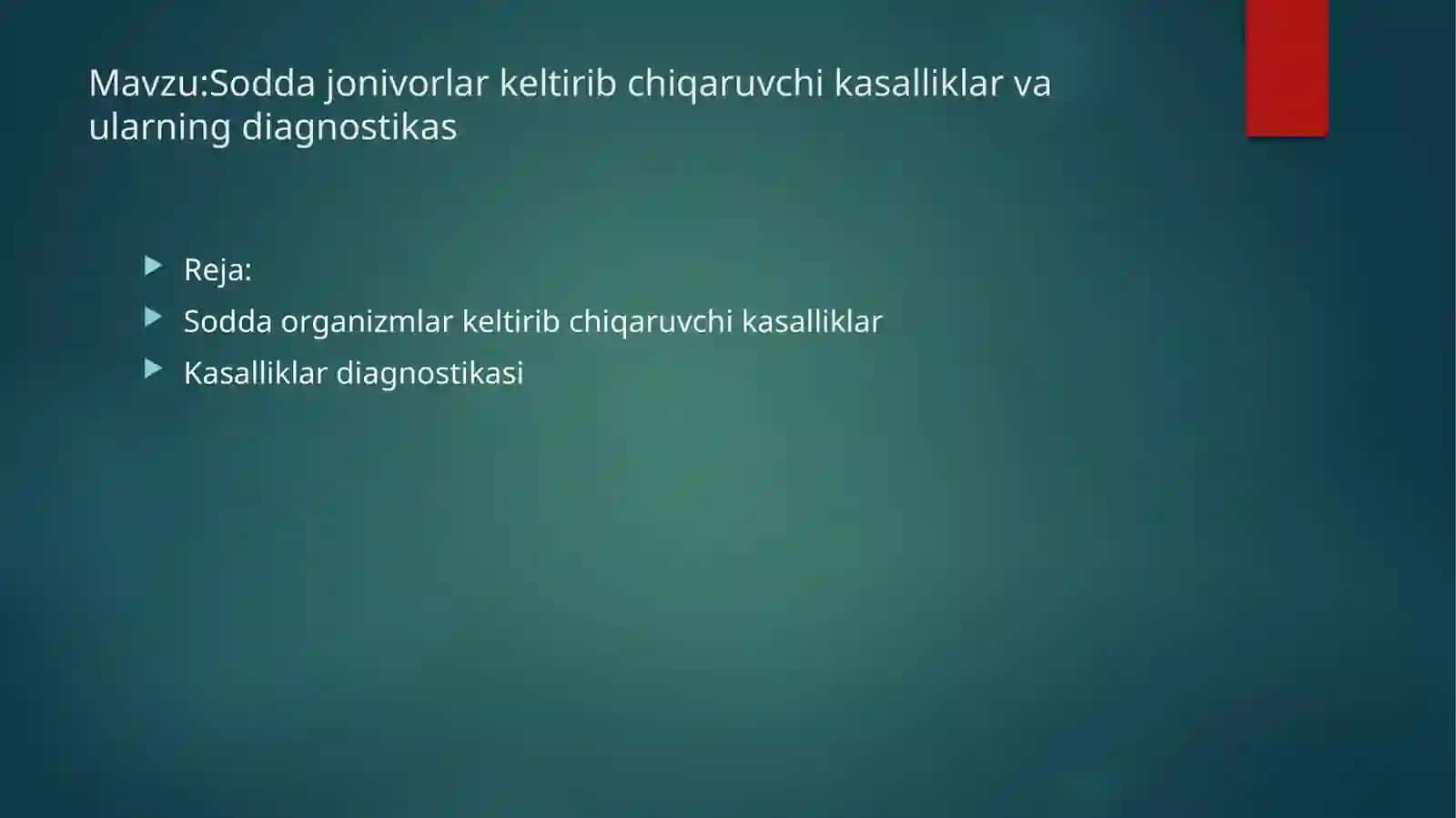 Mavzu;Leptospirozlar morfologiyasi,strukturasi,tarqalganligini keltirib chiqaruvchi kasalliklar labaratoriya diagnostikasi haqida to'liq ma'lumot 2