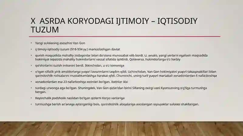 Koryo Davlati 2