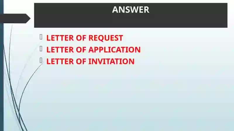 Formal Letter Writing Situations 2